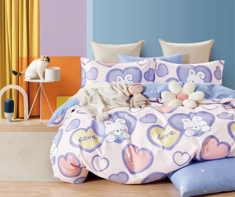 סט מצעים נוער 80/200 100% כותנה דגם 206