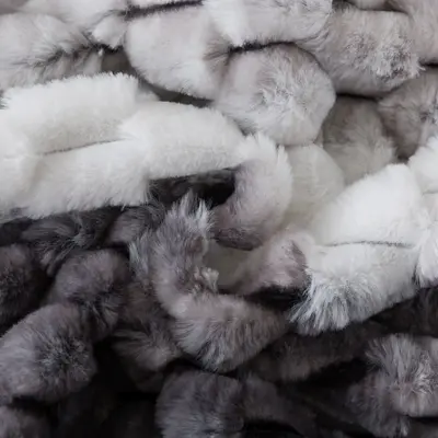 סט מצעי קטיפה יחיד רחב 100/200 דגם קורל אפור