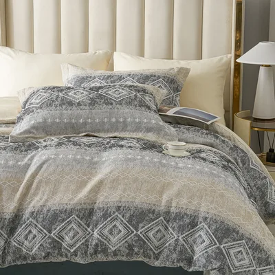 2 סט מצעים יחיד 90/200 100% כותנה סאטן בשילוב שאנל דגם דרים