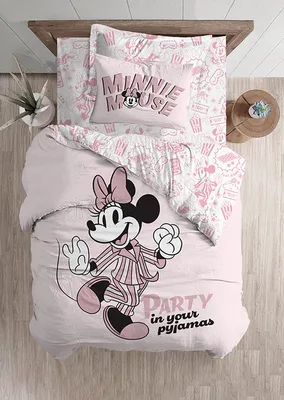 סט מצעים יחיד 90/200 100% כותנה דגם מיני בוקר טוב