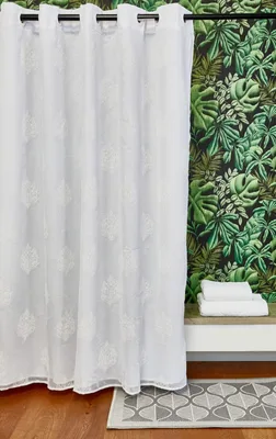 וילון אמבטיה סברינה לבן