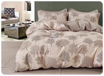 סט מצעים זוגי רחב 180/200 100% כותנה דגם MZ-106